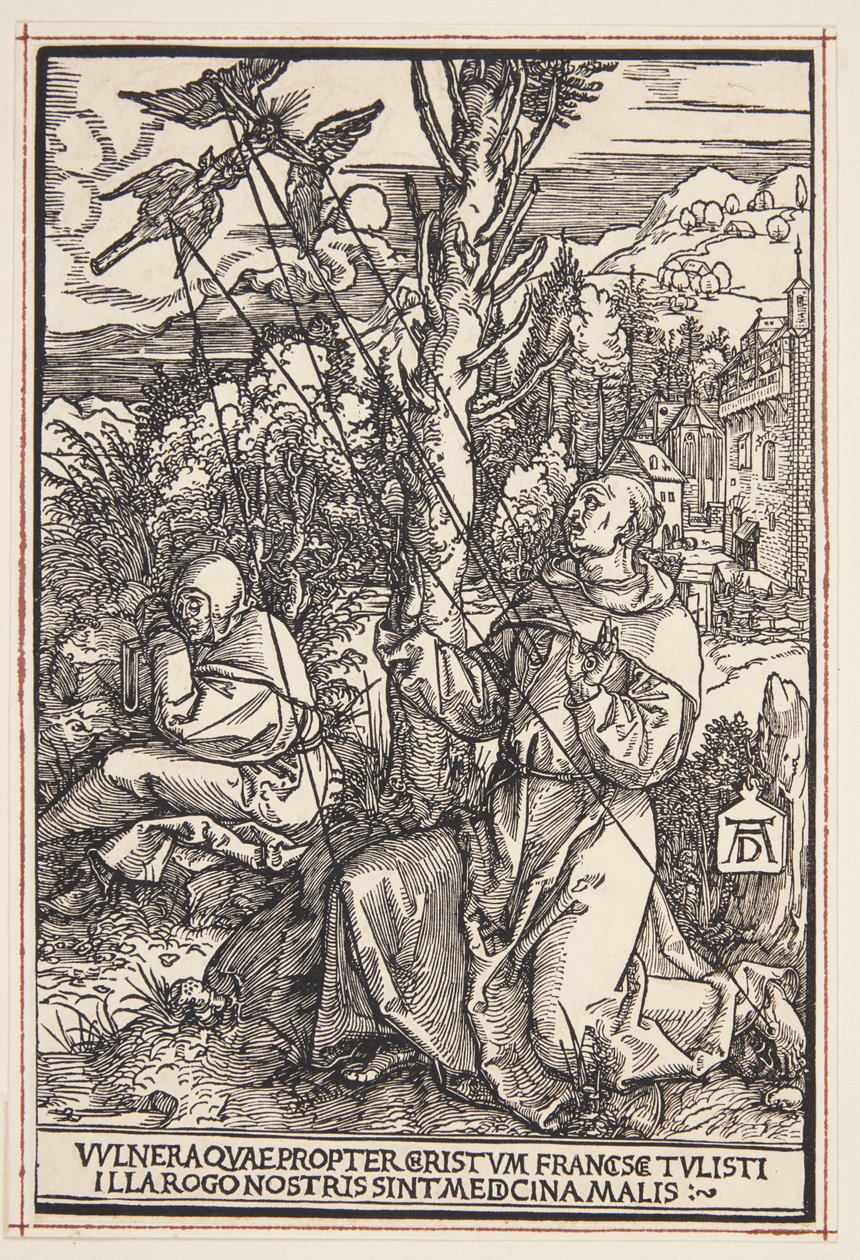 San Francesco riceve le stimmate da Albrecht Dürer