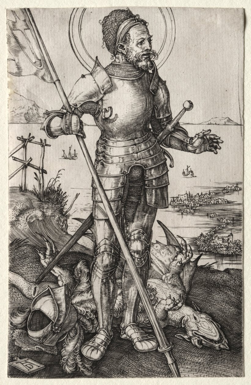 San Giorgio a Piedi, c. 1504-1505 da Albrecht Dürer