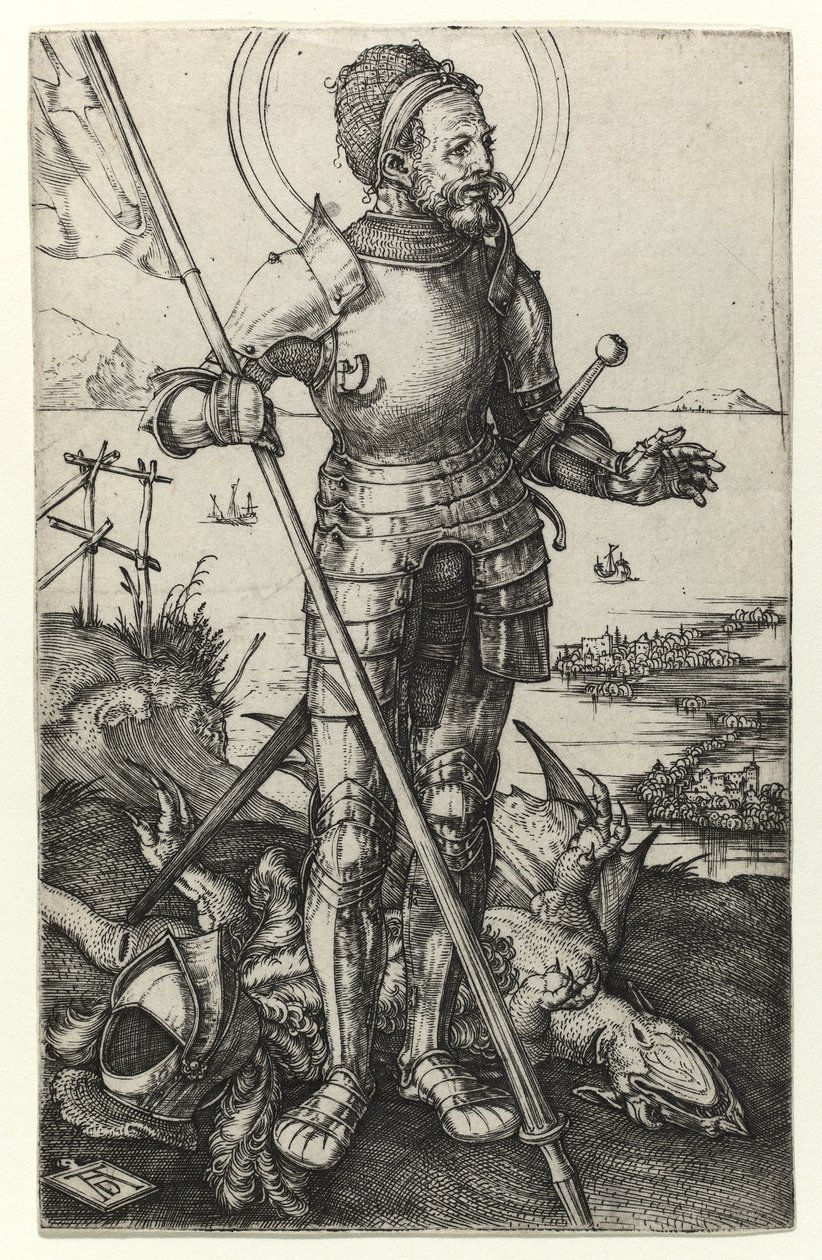 San Giorgio in piedi da Albrecht Dürer