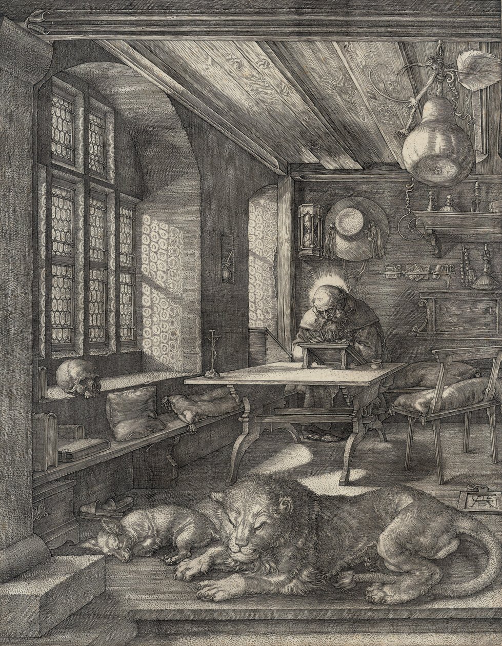 San Girolamo nel suo studio da Albrecht Dürer