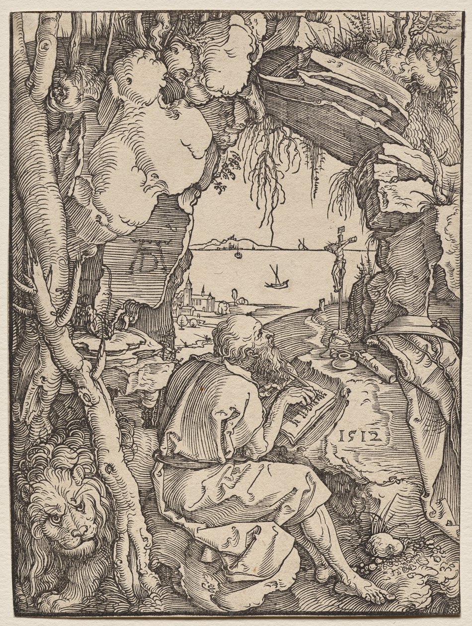 San Girolamo in una grotta da Albrecht Dürer