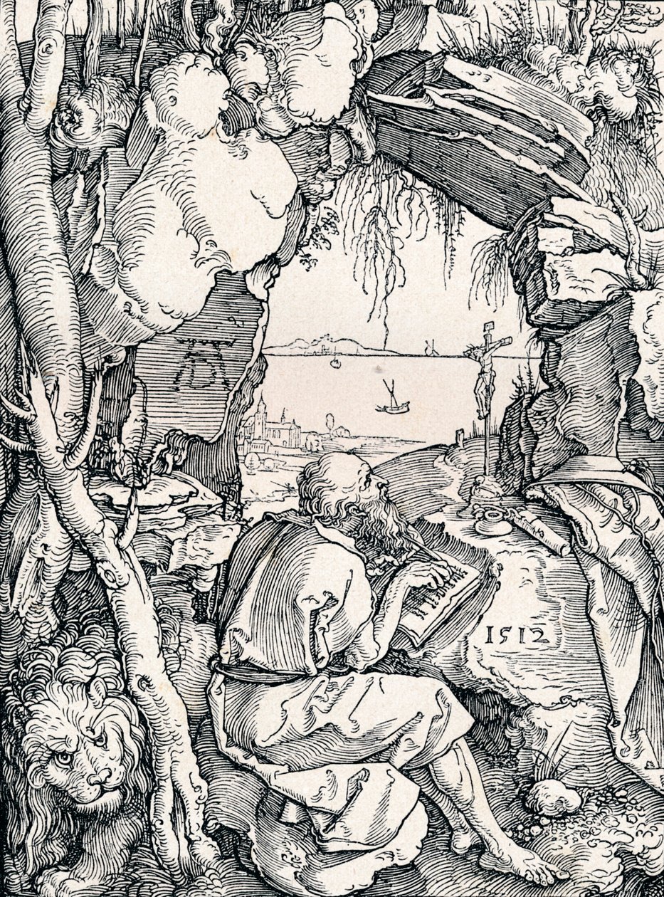 San Girolamo in una grotta, 1512 da Albrecht Dürer