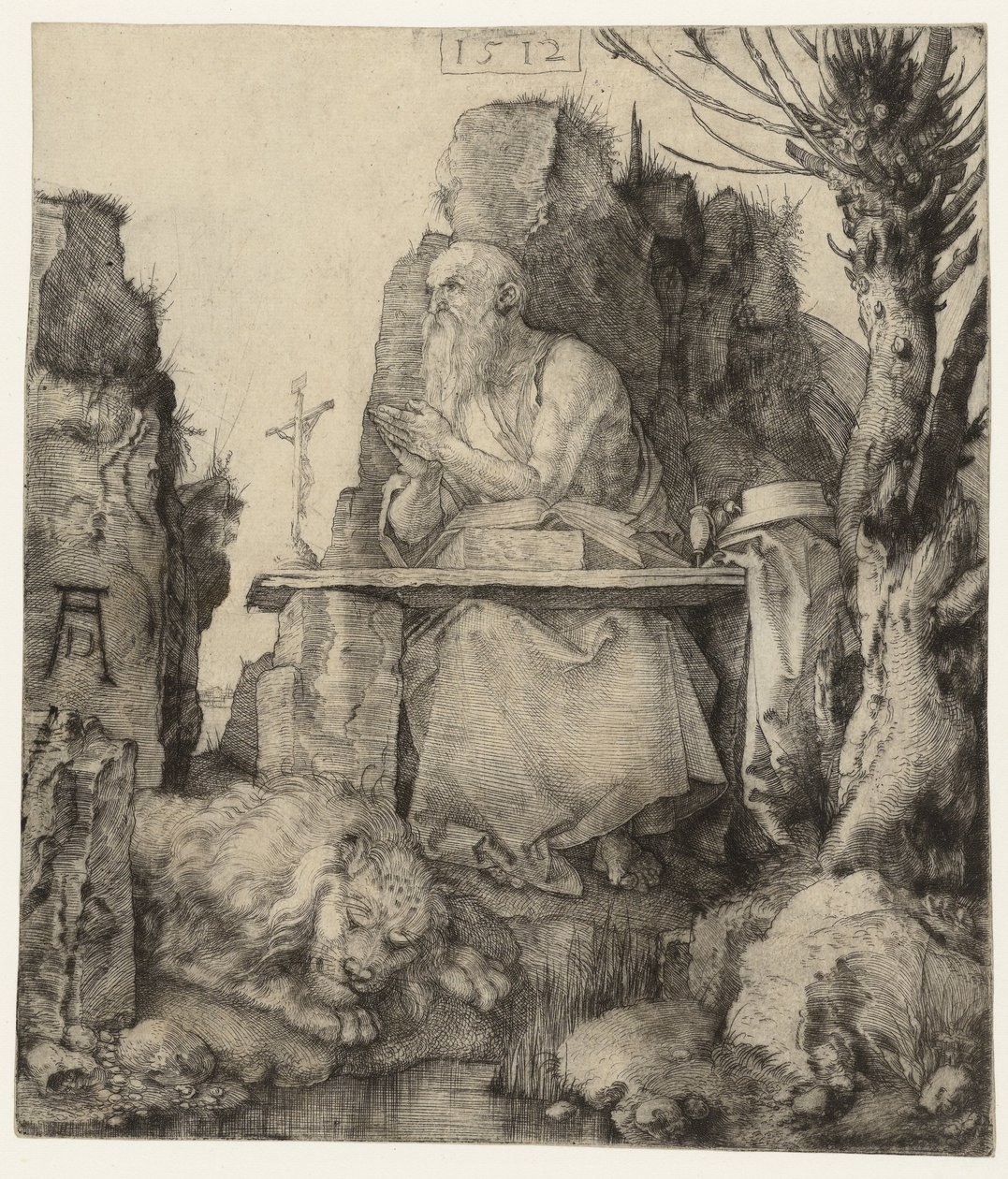 San Girolamo nel deserto da Albrecht Dürer