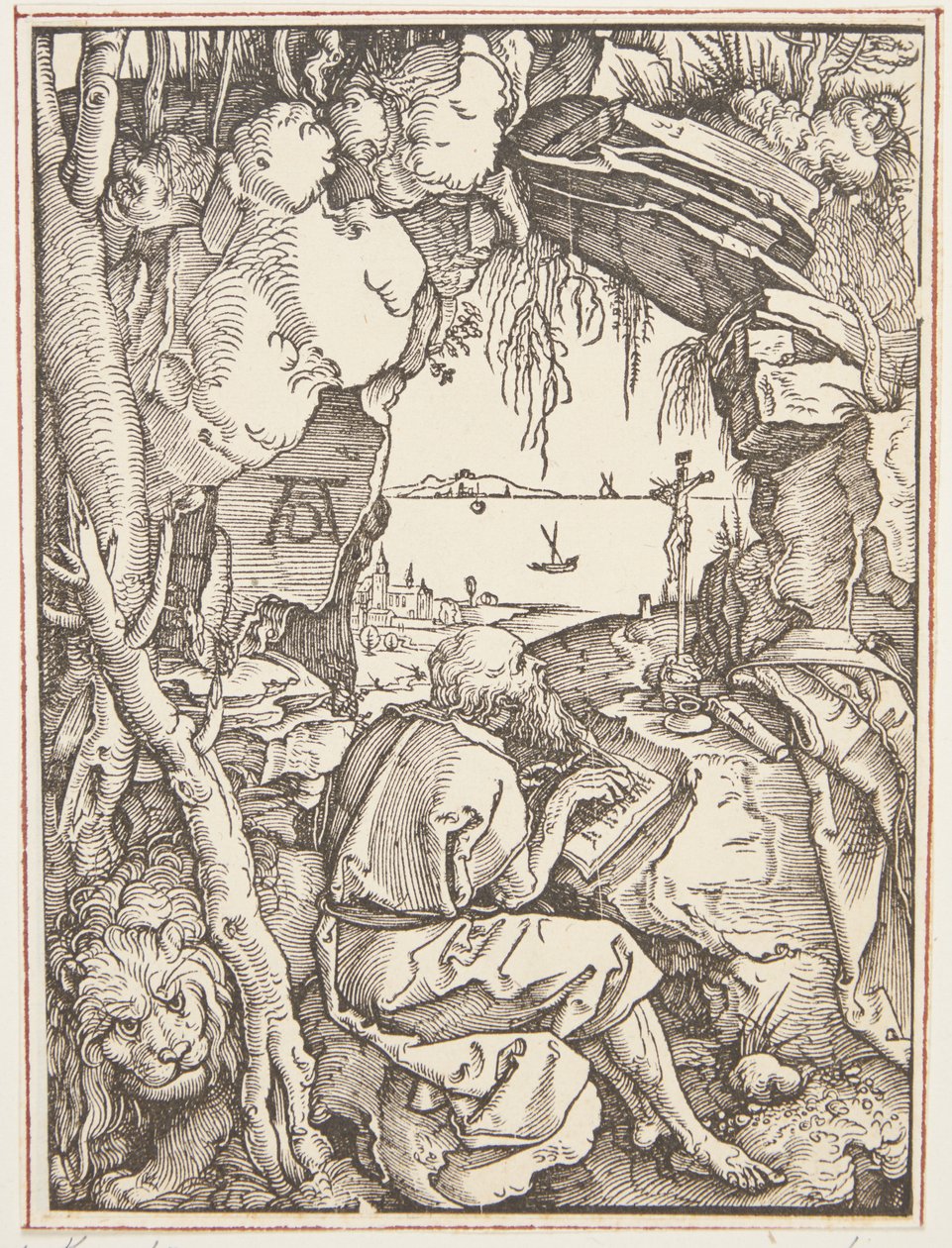 San Girolamo nella grotta da Albrecht Dürer