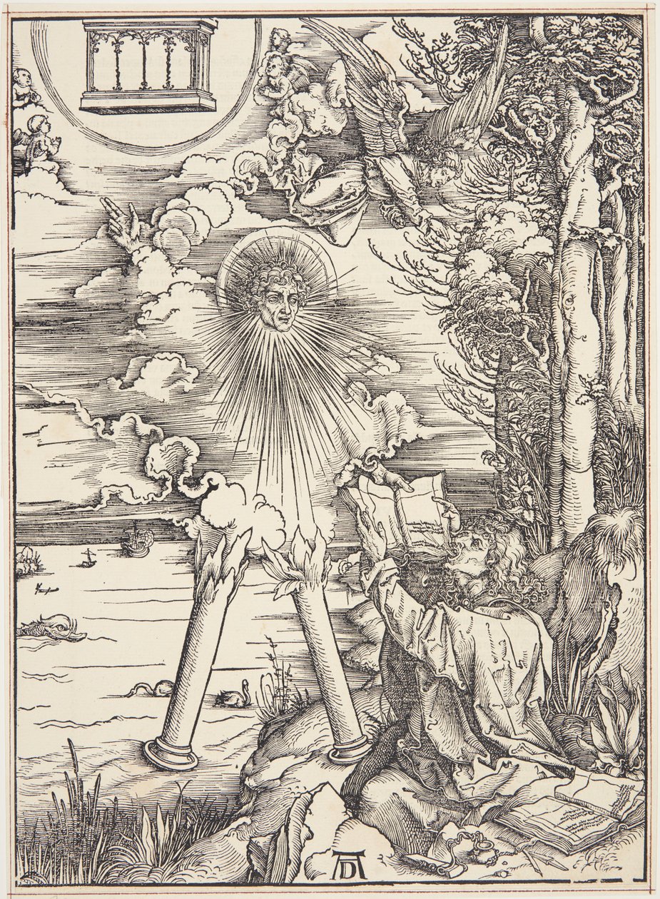 San Giovanni che divora il libro da Albrecht Dürer