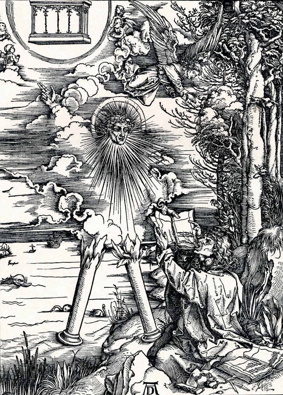 San Giovanni che divora il libro da Albrecht Dürer