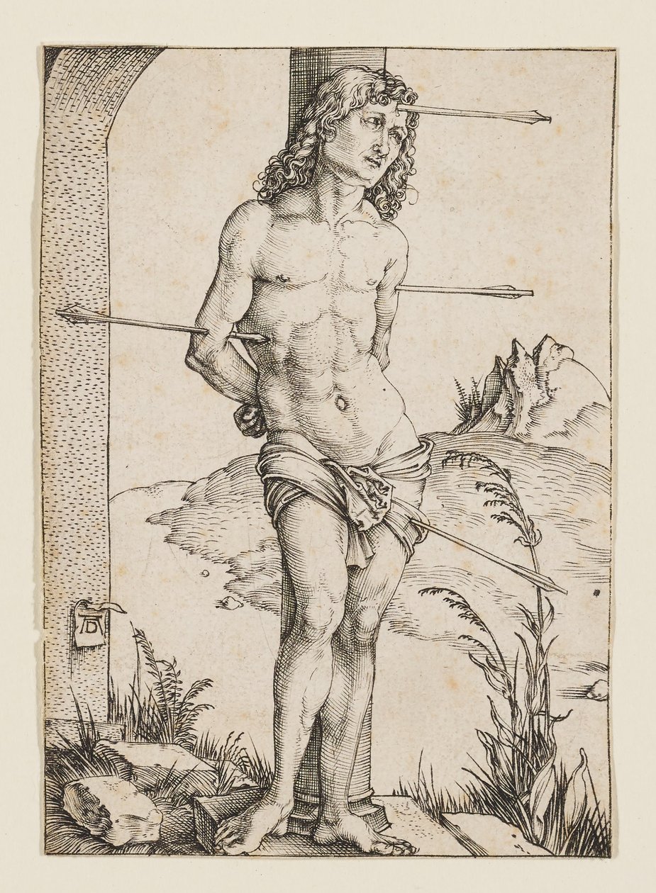 San Sebastiano legato a una colonna da Albrecht Dürer