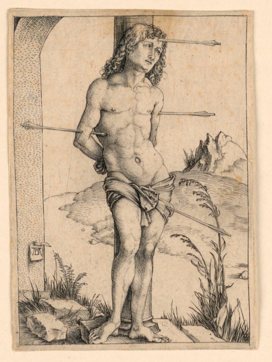 San Sebastiano alla colonna da Albrecht Dürer