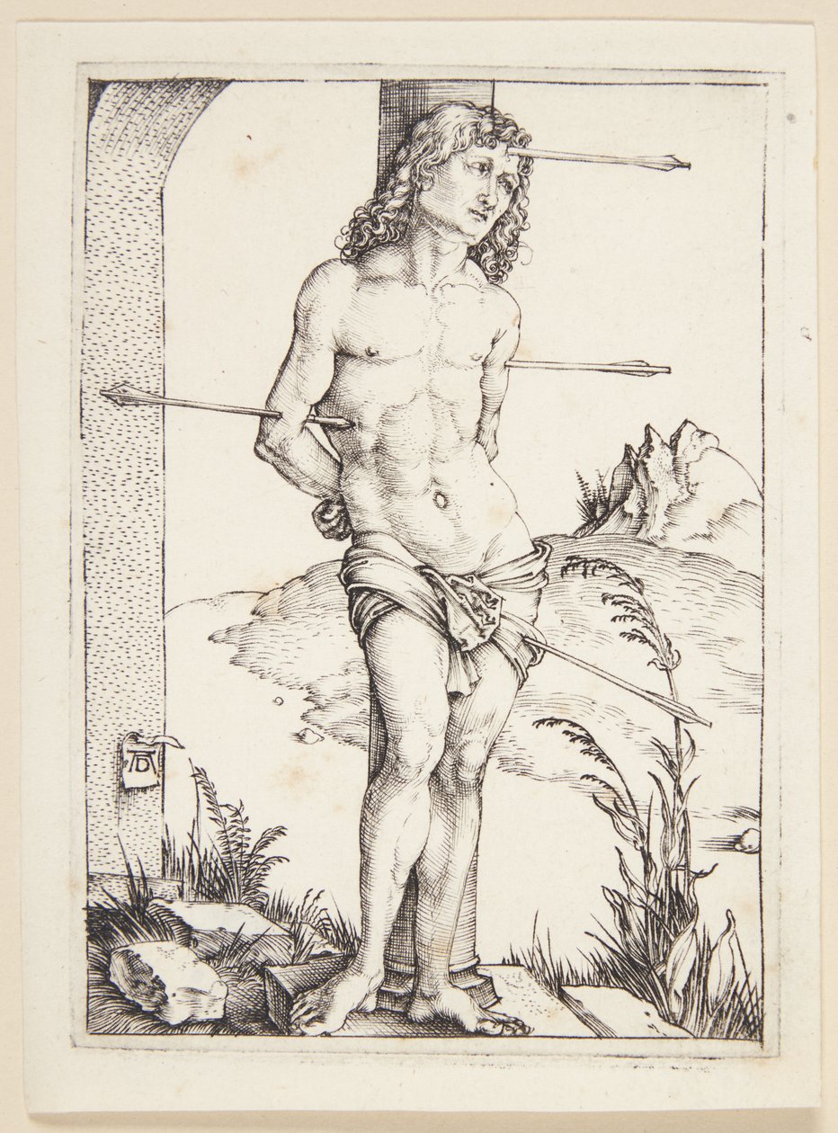 San Sebastiano alla colonna da Albrecht Dürer