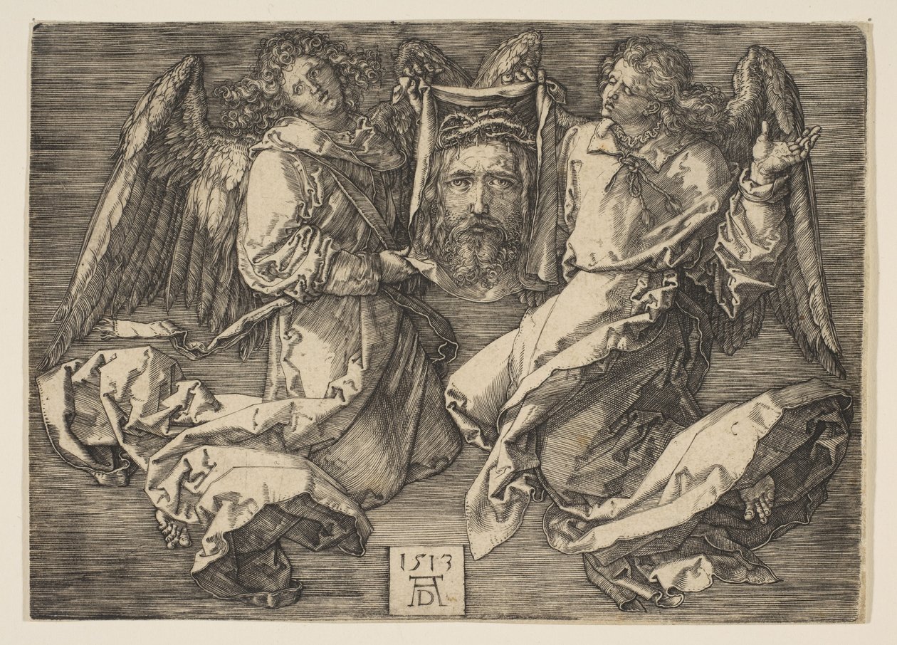 Sudario sorretto da due angeli da Albrecht Dürer