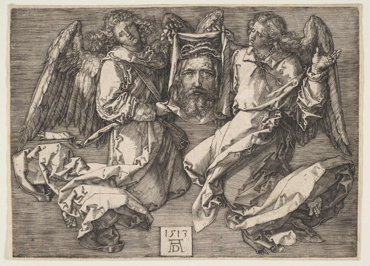 Sudario sorretto da due angeli da Albrecht Dürer