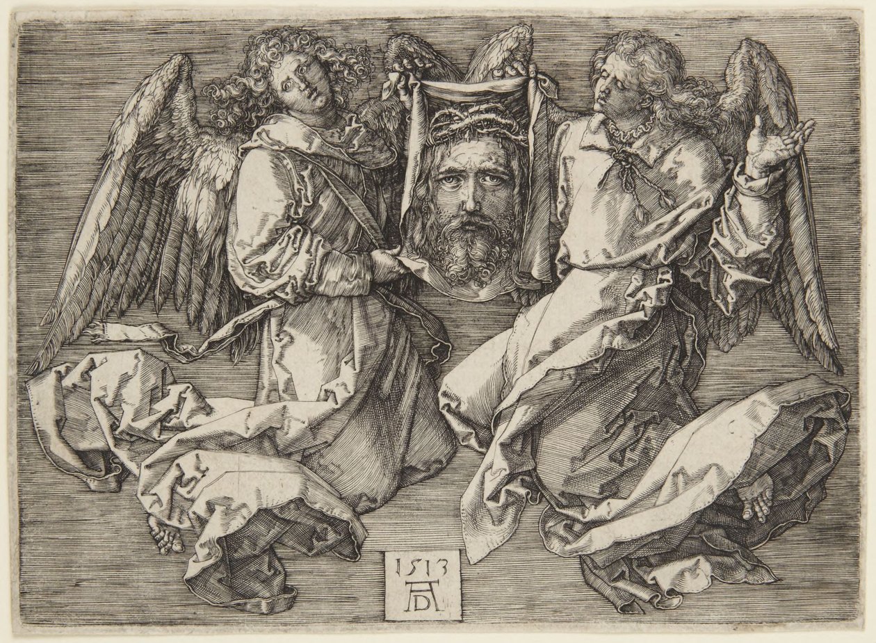 Sudario sorretto da due angeli da Albrecht Dürer