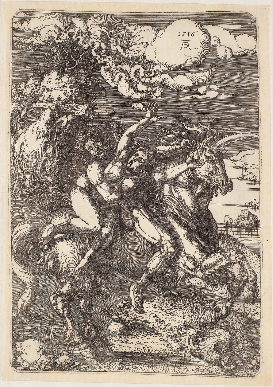 Il rapimento di Proserpina da Albrecht Dürer
