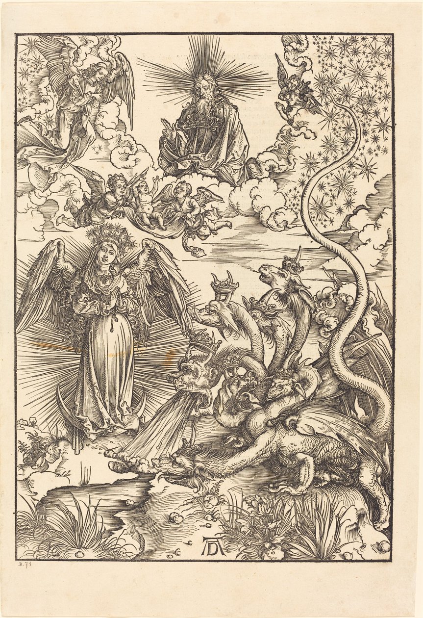 La donna apocalittica da Albrecht Dürer