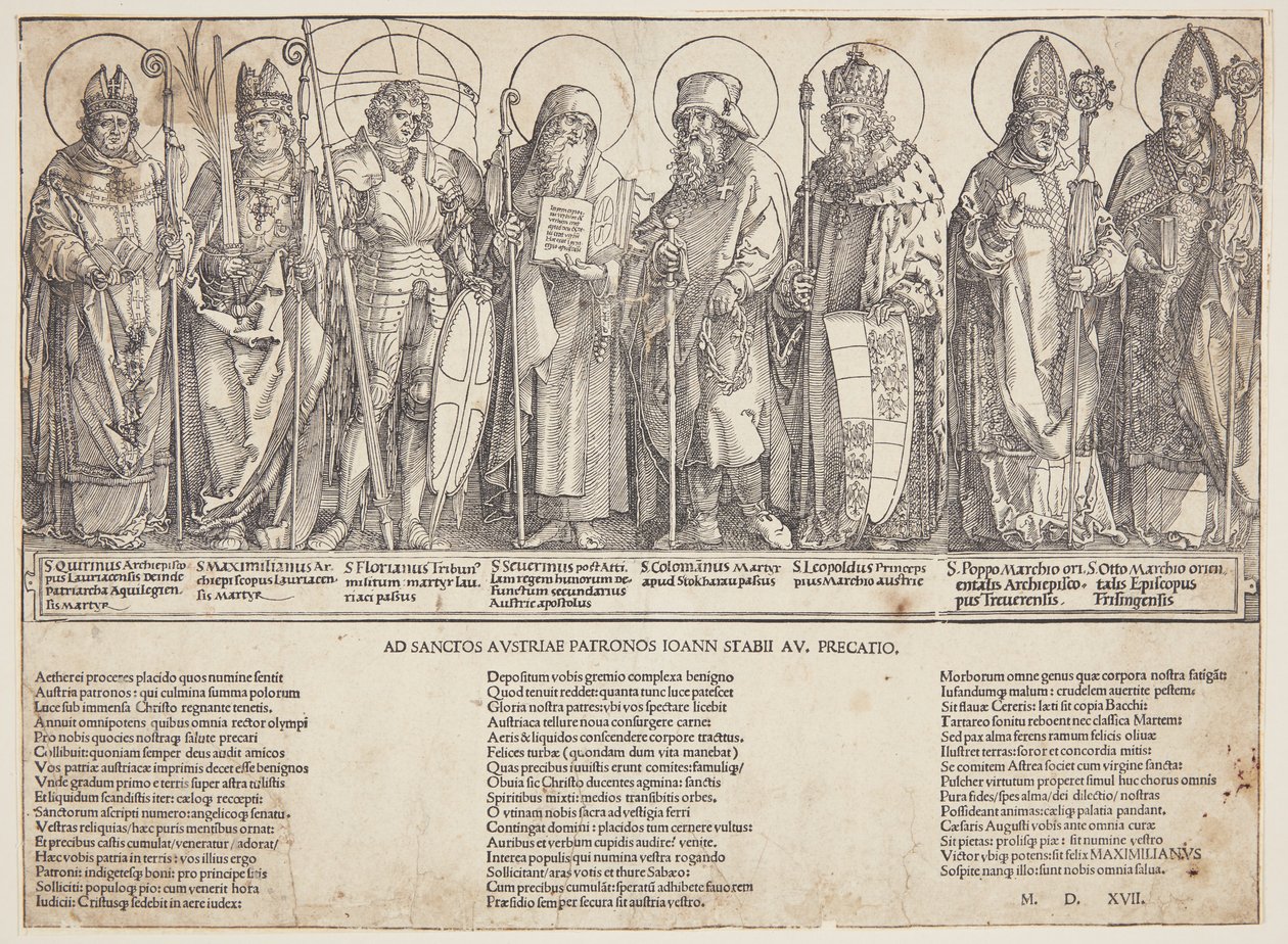 I santi austriaci da Albrecht Dürer