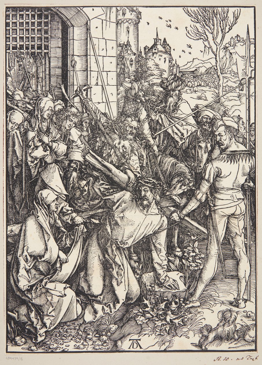 Il trasporto della croce da Albrecht Dürer