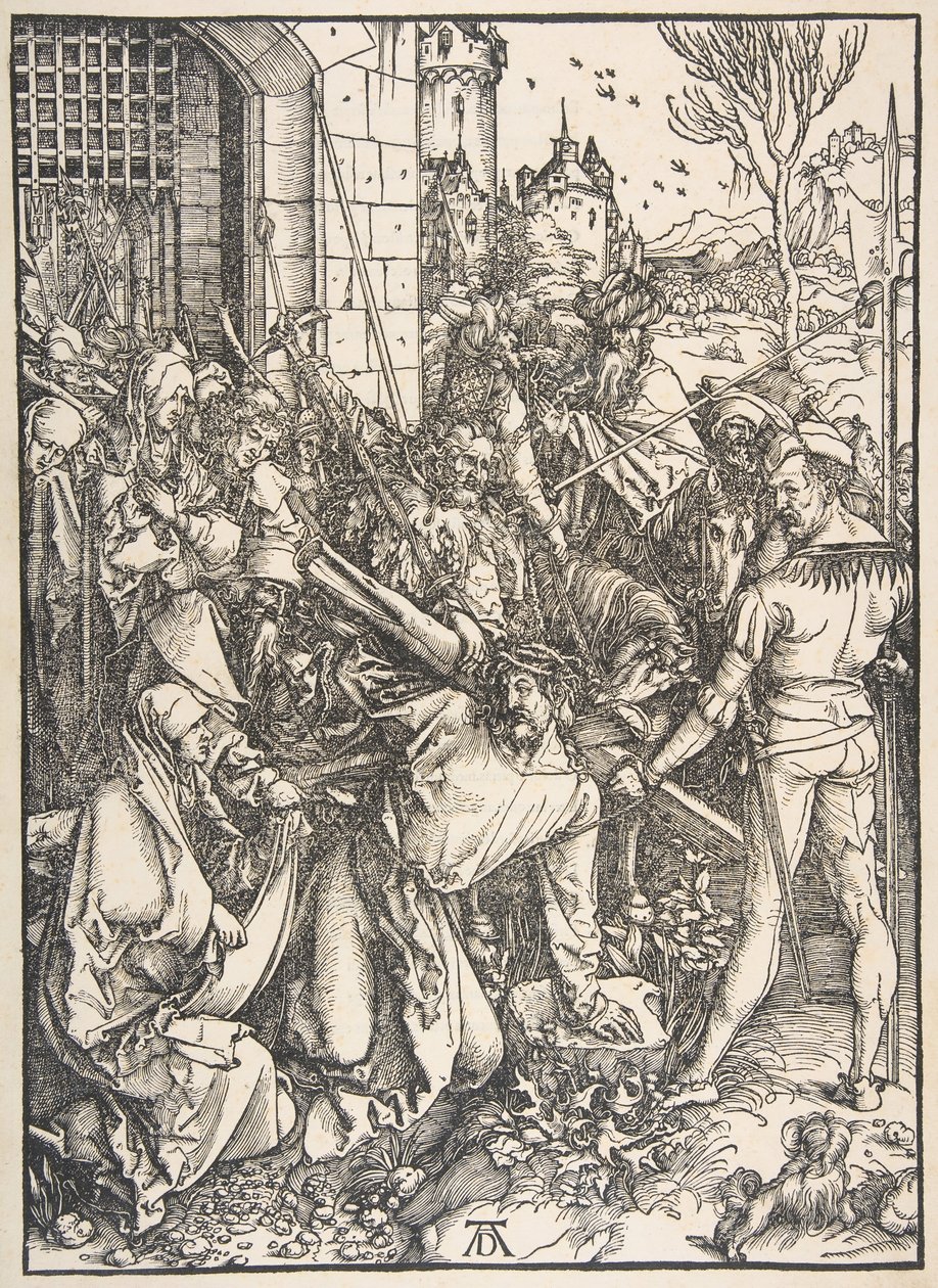 Il trasporto della croce da Albrecht Dürer