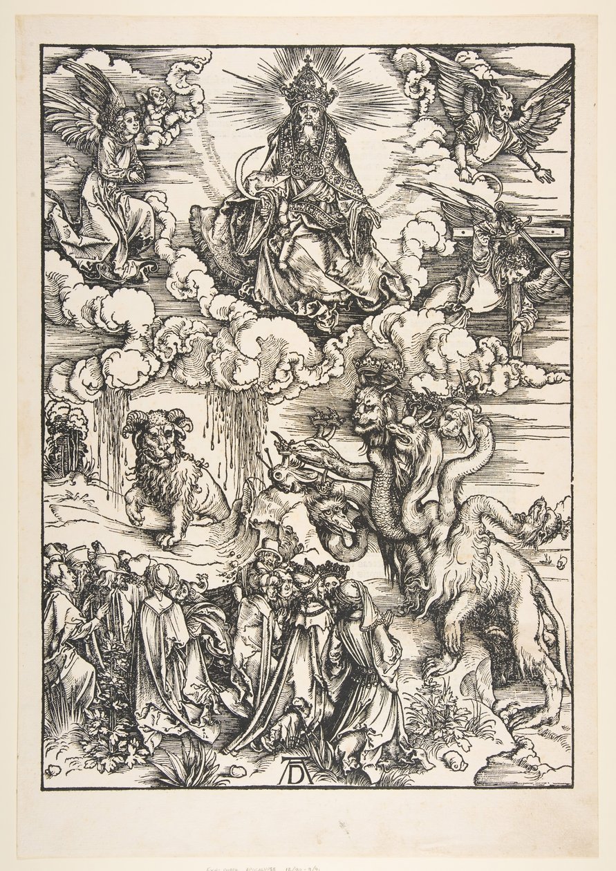 La bestia con due corna come un agnello, da L