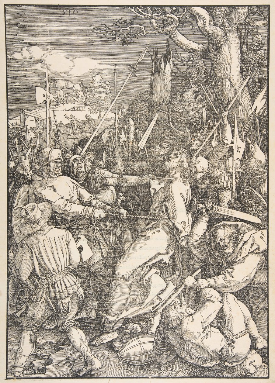 Il tradimento di Cristo, dalla Grande Passione da Albrecht Dürer
