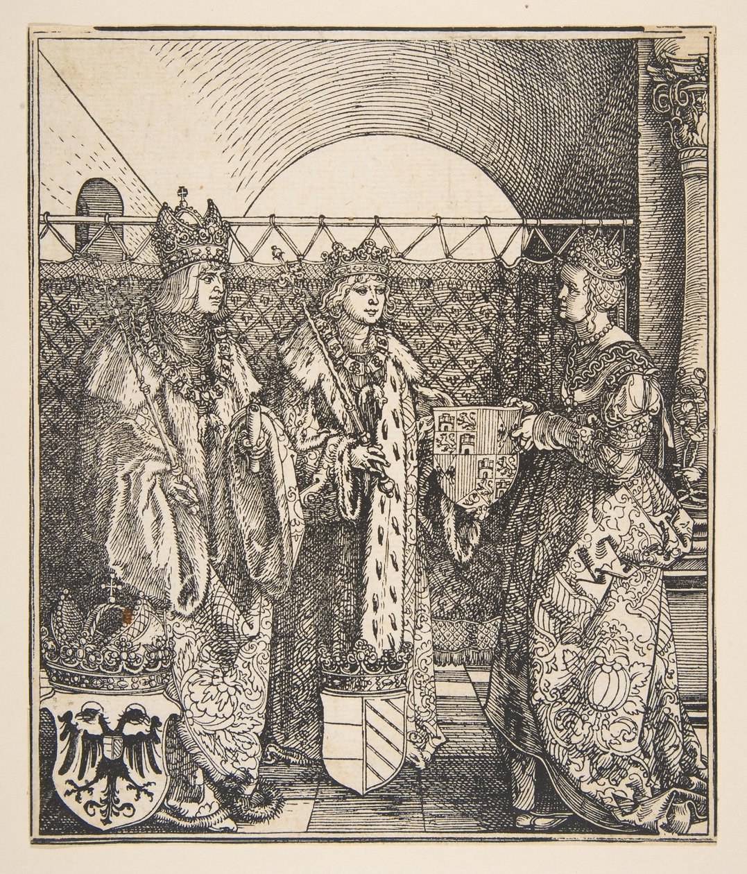 Il fidanzamento di Filippo e Giovanna da Albrecht Dürer