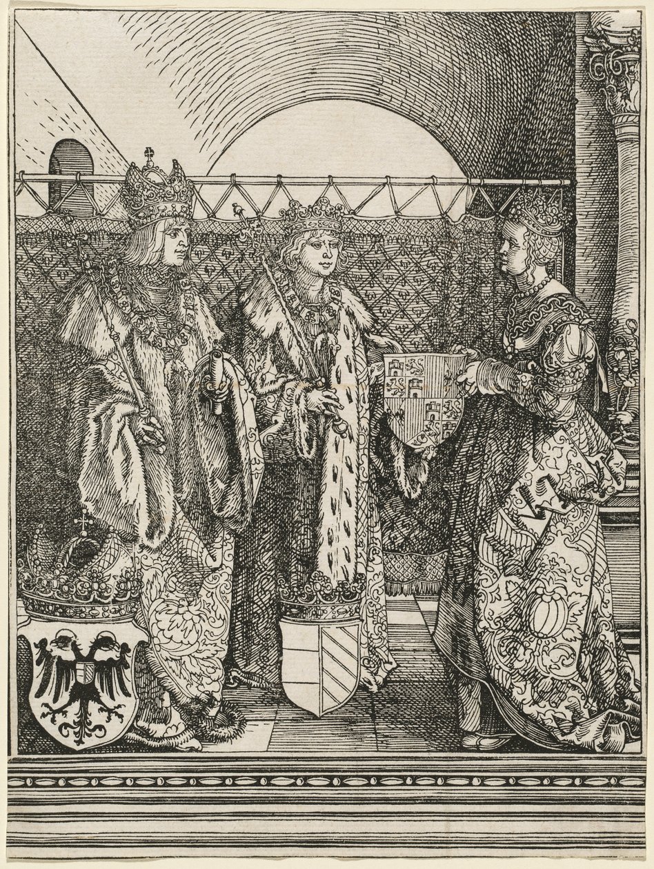 Il fidanzamento di Filippo il Bello con Giovanna di Castiglia da Albrecht Dürer