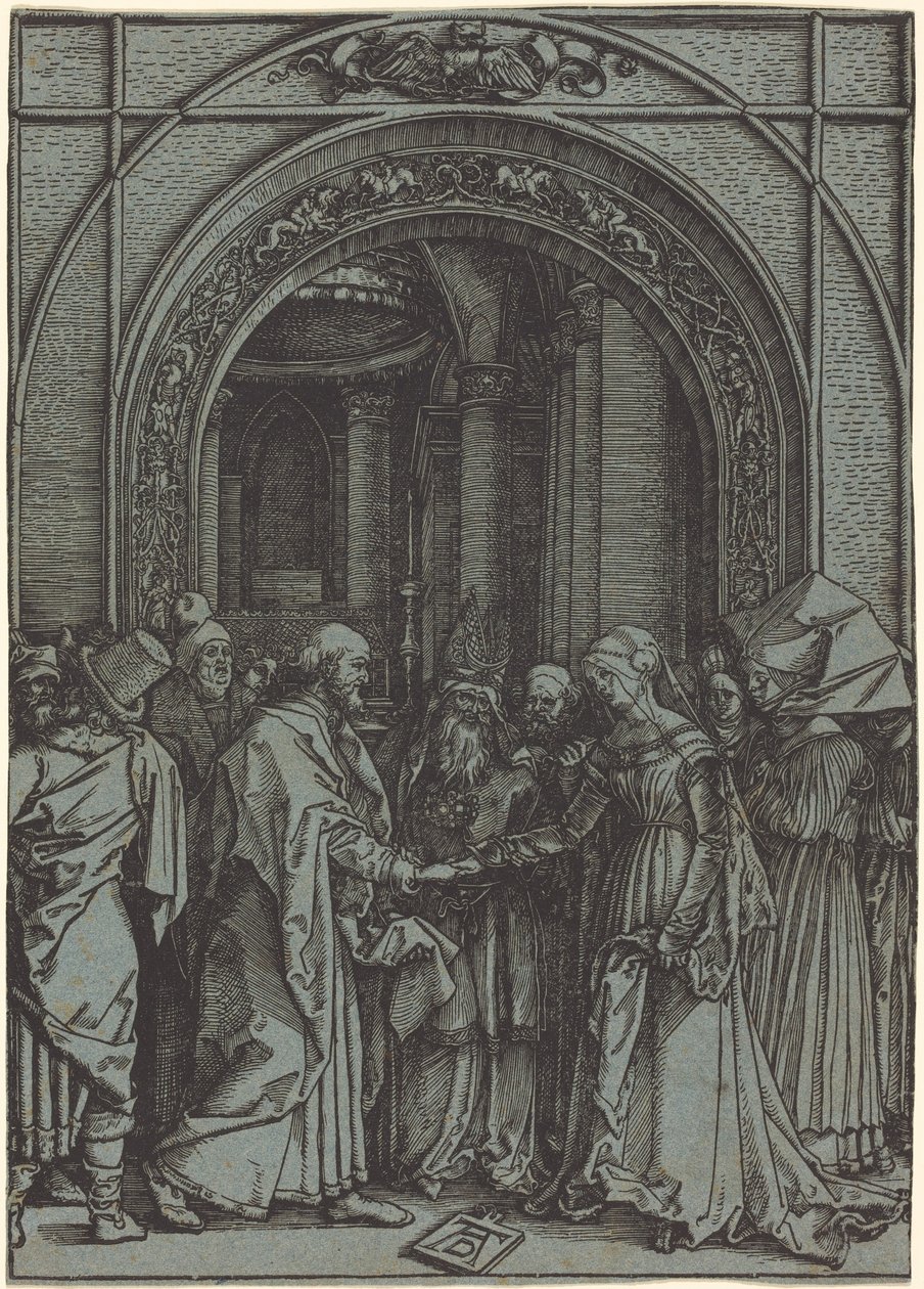 Lo sposalizio della Vergine da Albrecht Dürer