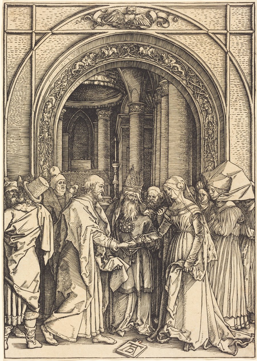 Lo sposalizio della Vergine da Albrecht Dürer