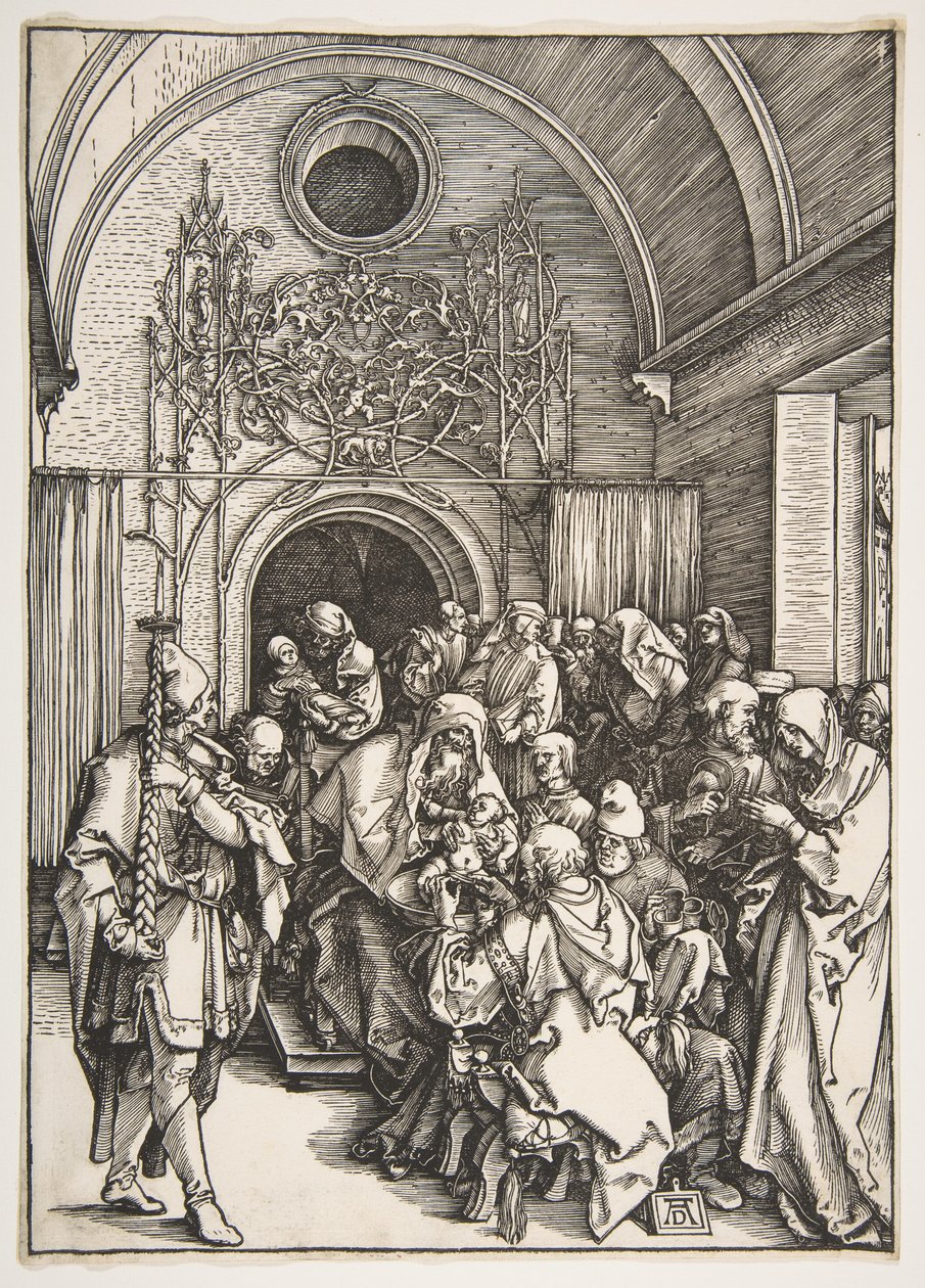 La circoncisione, tratta da “La vita della Vergine” da Albrecht Dürer