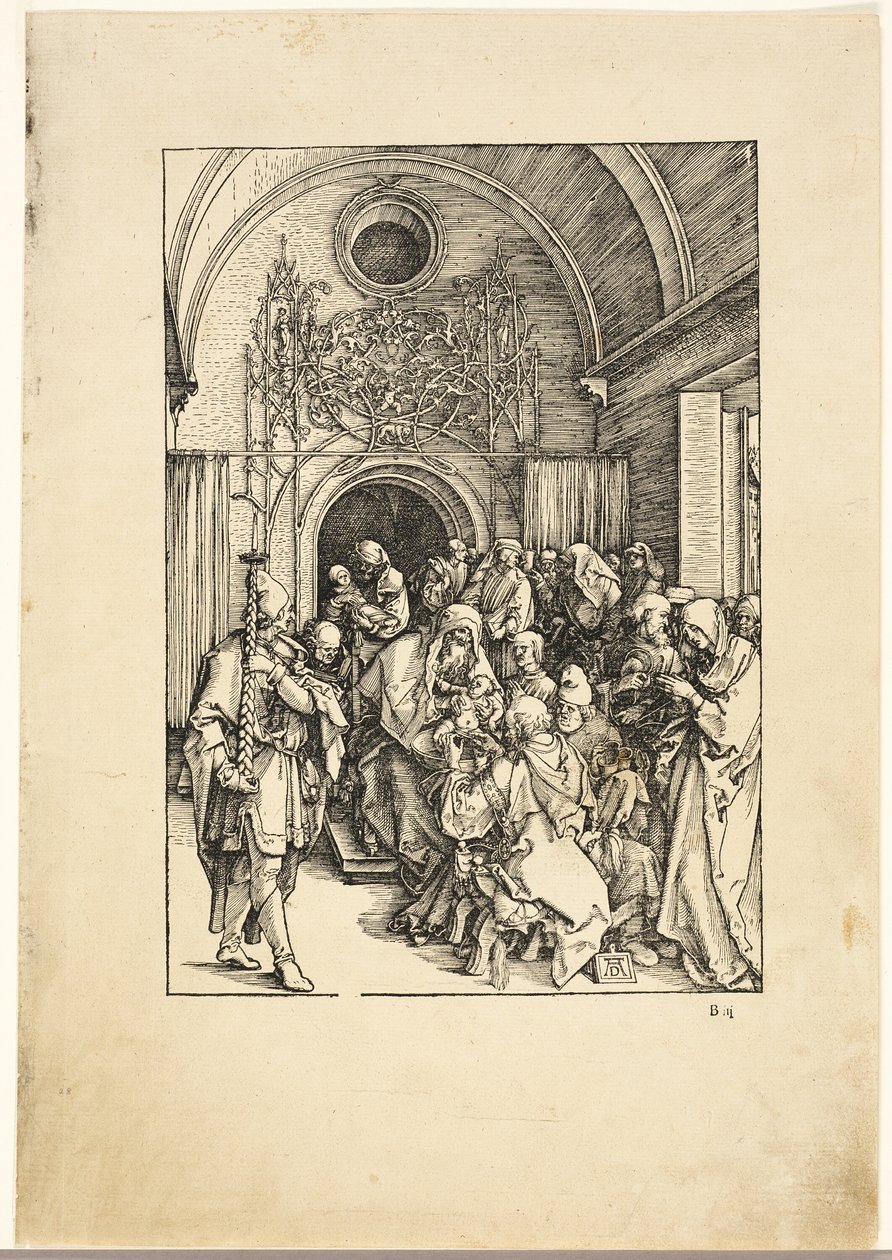 La Circoncisione di Cristo, dalla Vita della Vergine da Albrecht Dürer