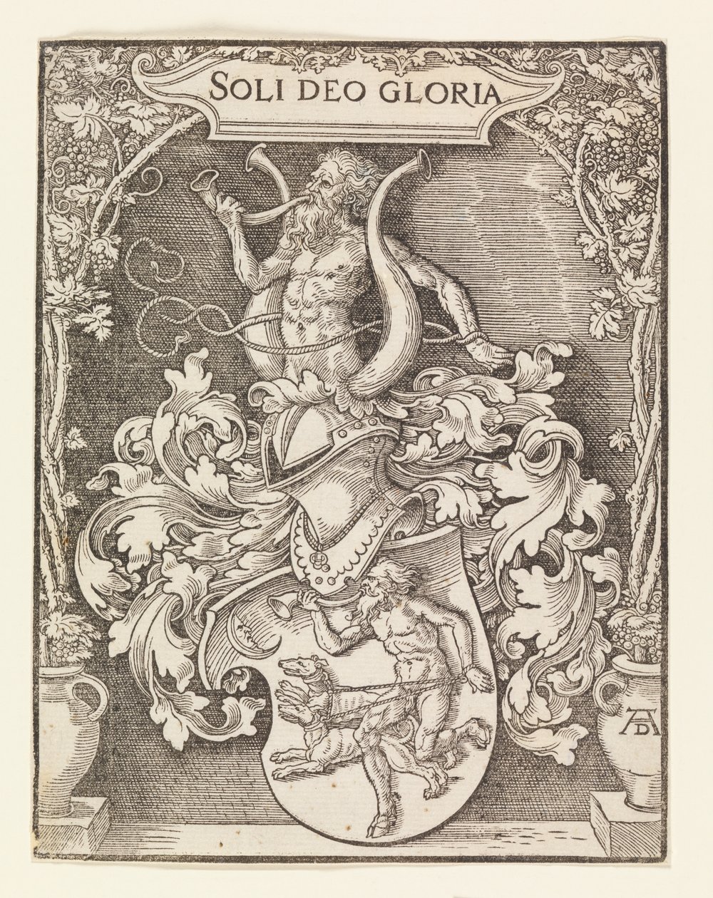 Lo Stemma di Tschertie da Albrecht Dürer