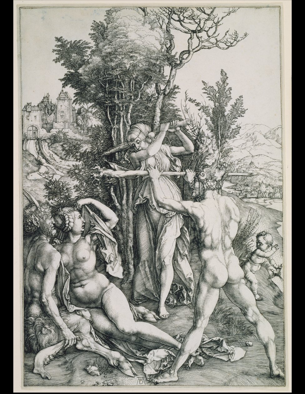 Il combattimento della virtù e del piacere alla presenza di Ercole da Albrecht Dürer