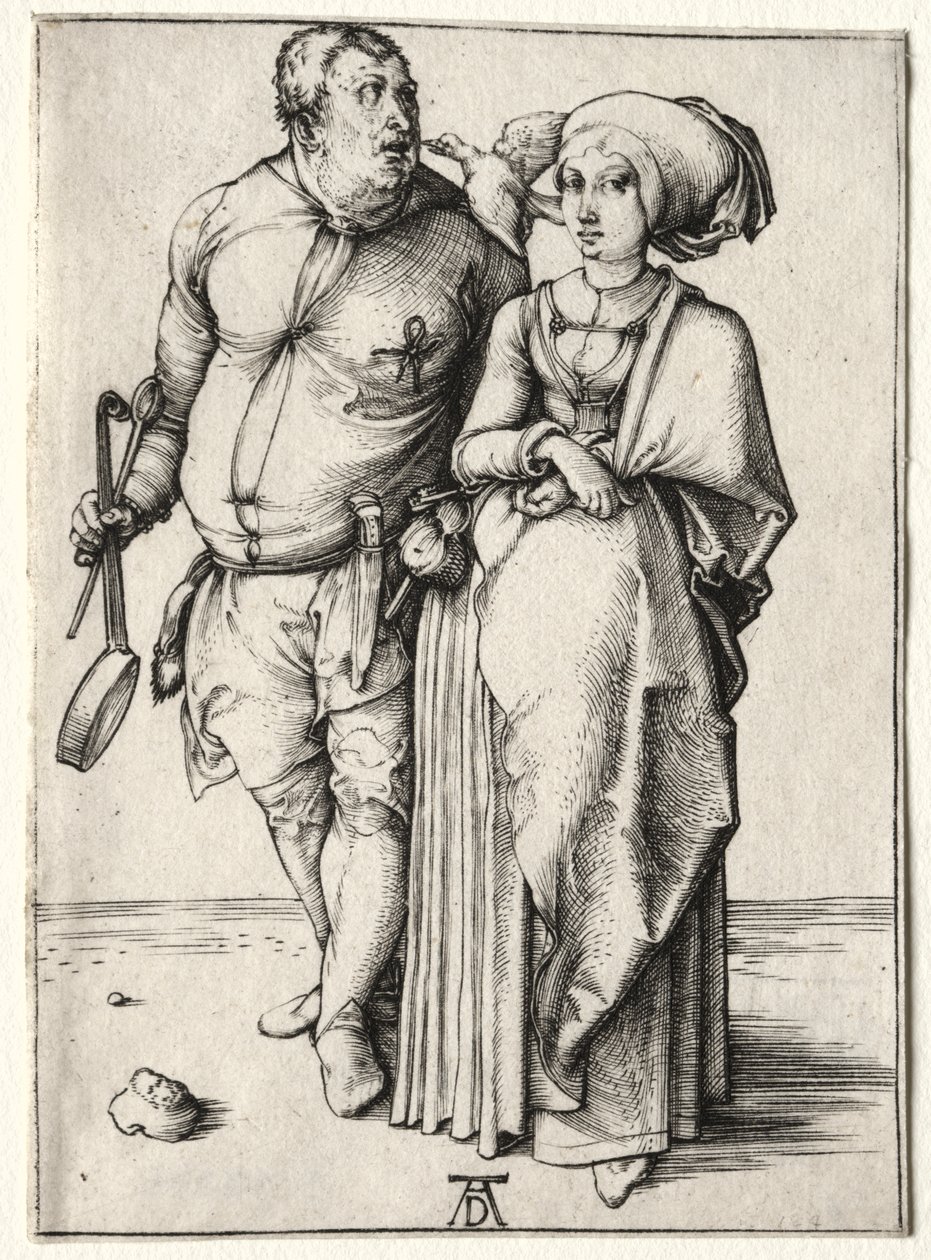 Il cuoco e sua moglie da Albrecht Dürer