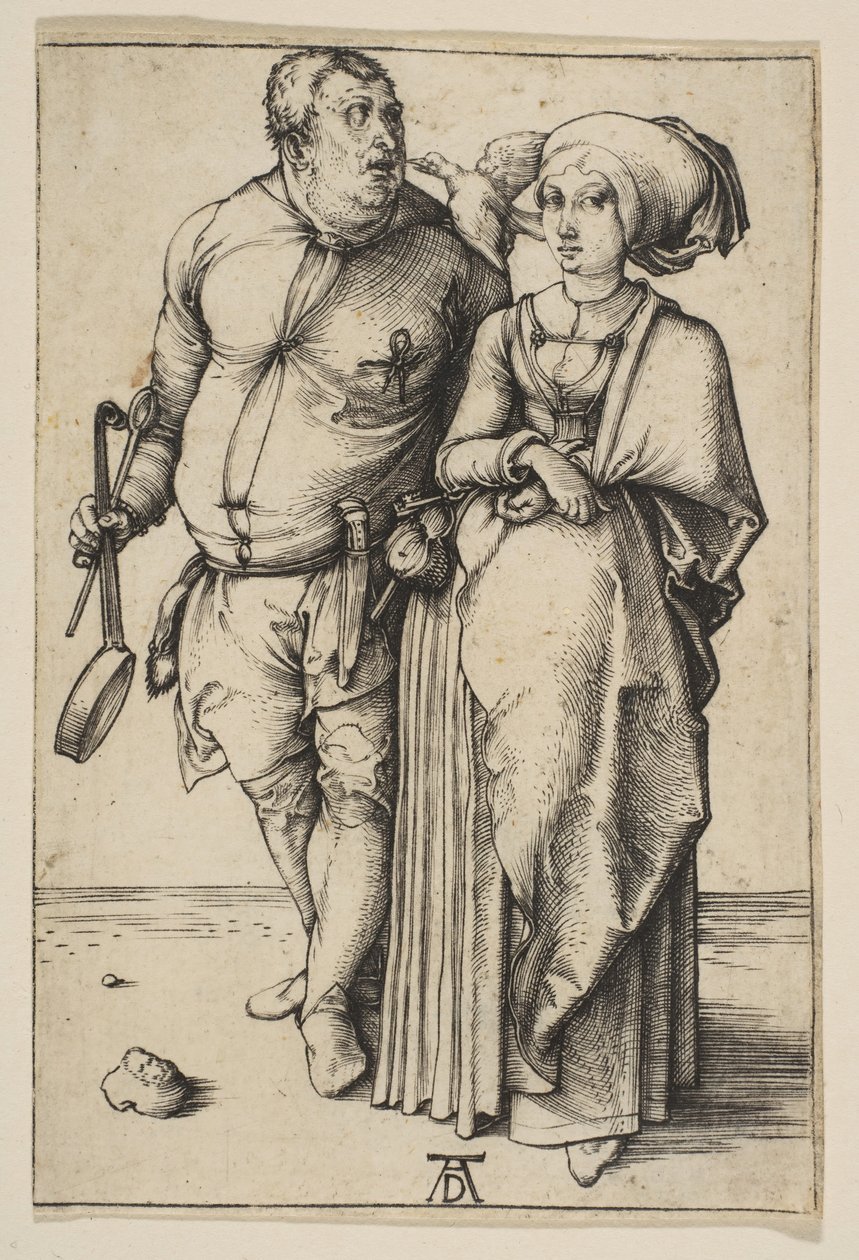 Il cuoco e sua moglie da Albrecht Dürer
