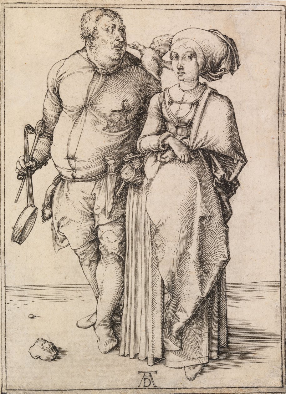 Il cuoco e sua moglie da Albrecht Dürer