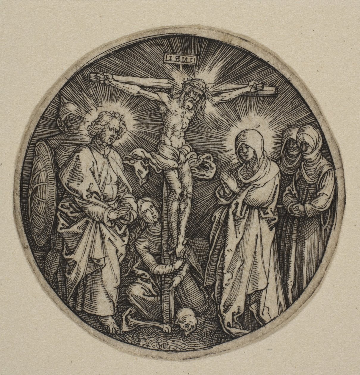 La crocifissione (tondo) da Albrecht Dürer