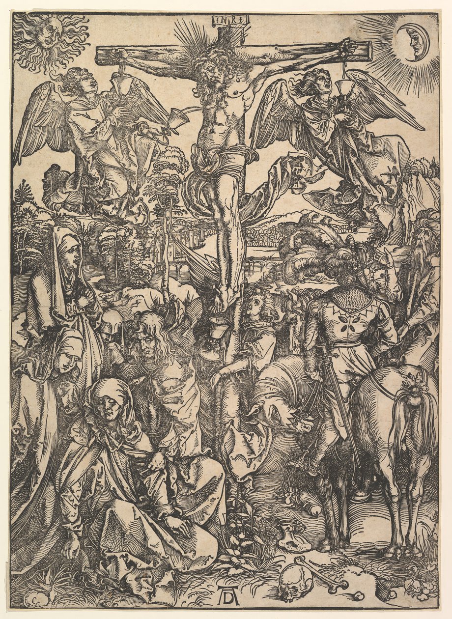 La Crocifissione, da La Grande Passione da Albrecht Dürer