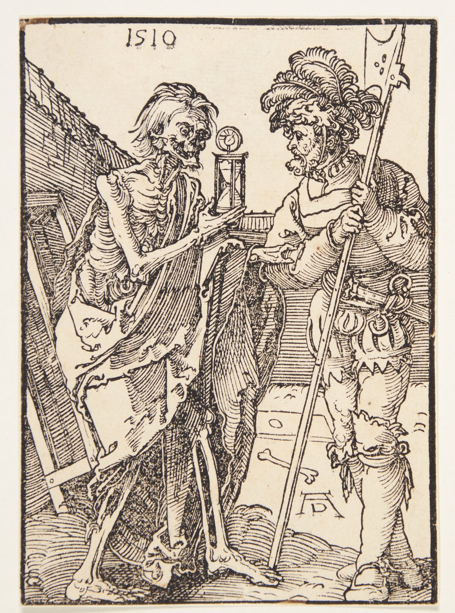 La morte e il soldato da Albrecht Dürer