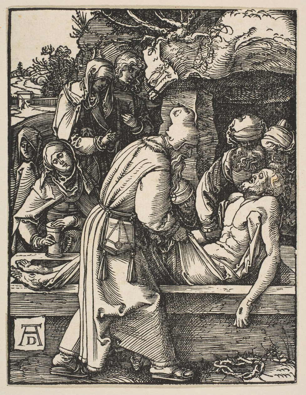 La Deposizione, dalla Piccola Passione, ca. 1509 da Albrecht Dürer