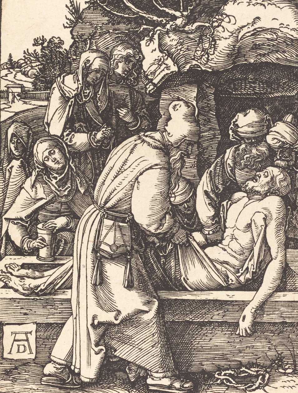La deposizione da Albrecht Dürer