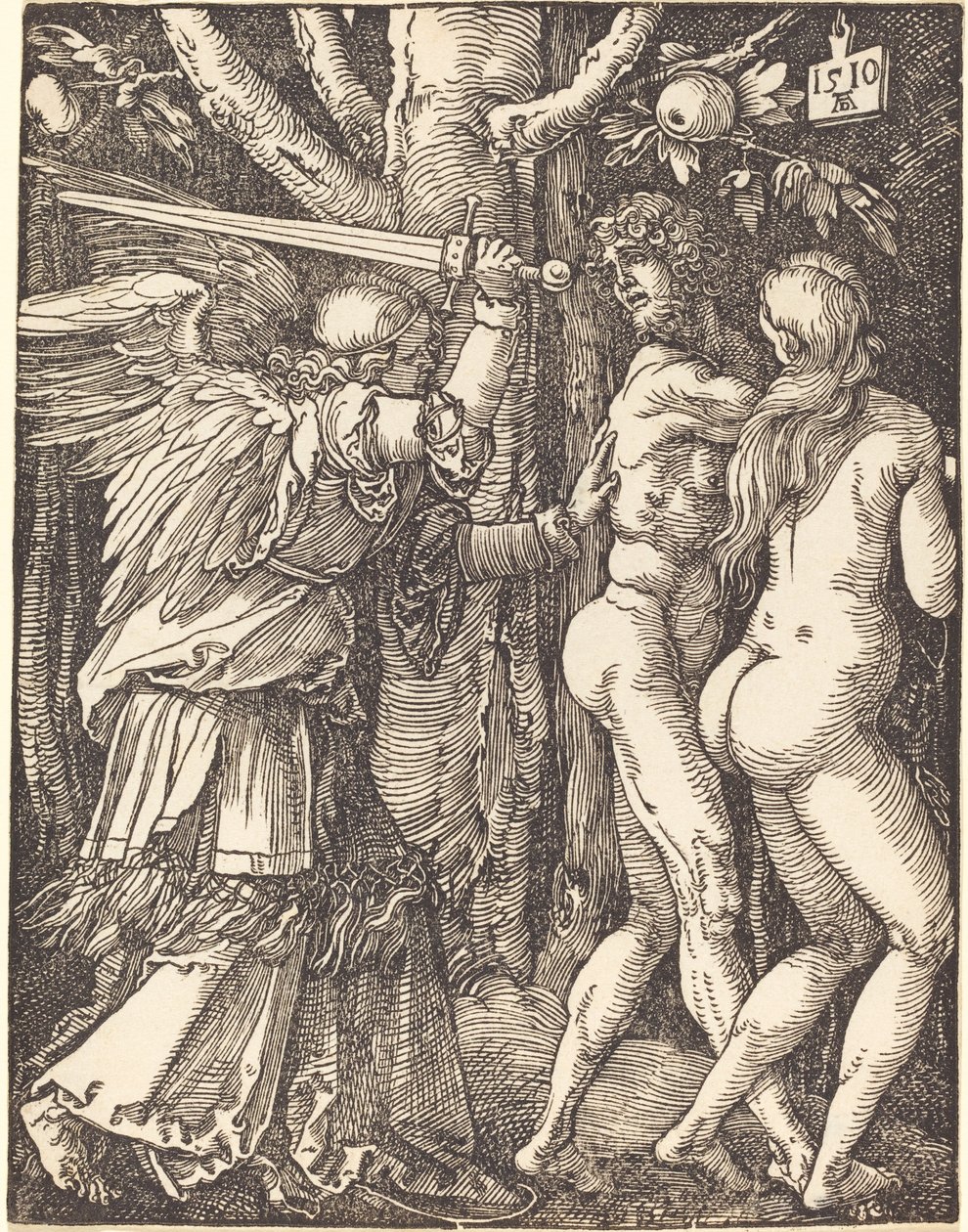 La Cacciata dal Paradiso da Albrecht Dürer