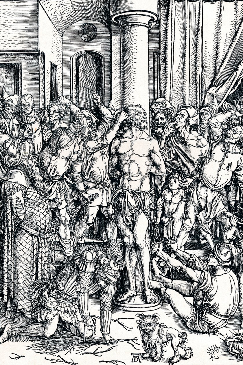 La Flagellazione di Cristo, 1498 1906 da Albrecht Dürer