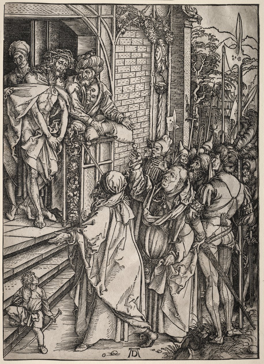 La Grande Passione: Cristo mostrato al popolo da Albrecht Dürer