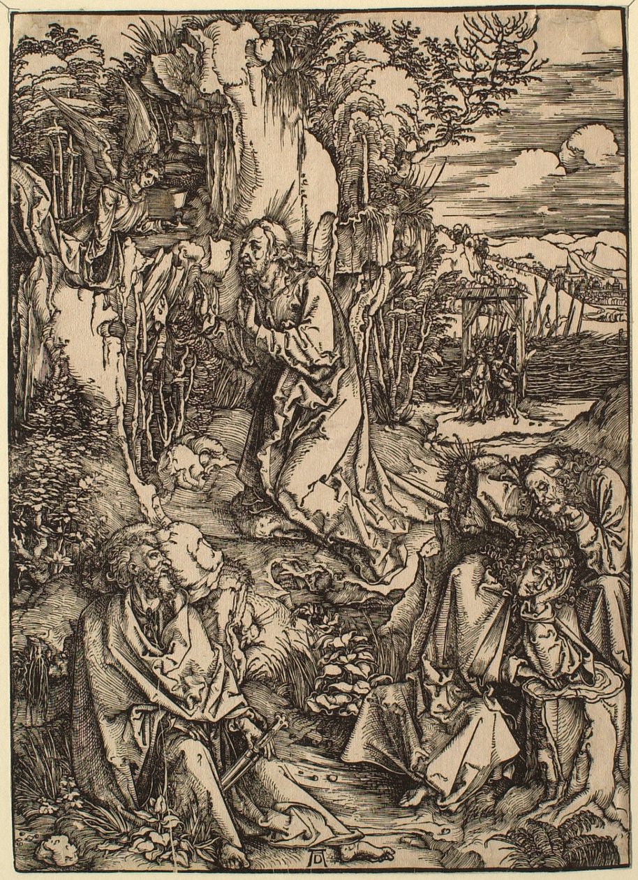 La Grande Passione: Cristo sul Monte degli Ulivi da Albrecht Dürer