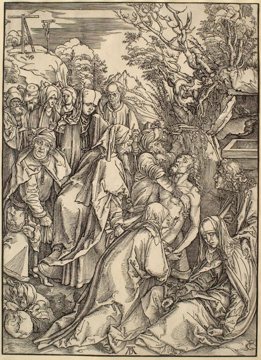 La Grande Passione: La deposizione da Albrecht Dürer