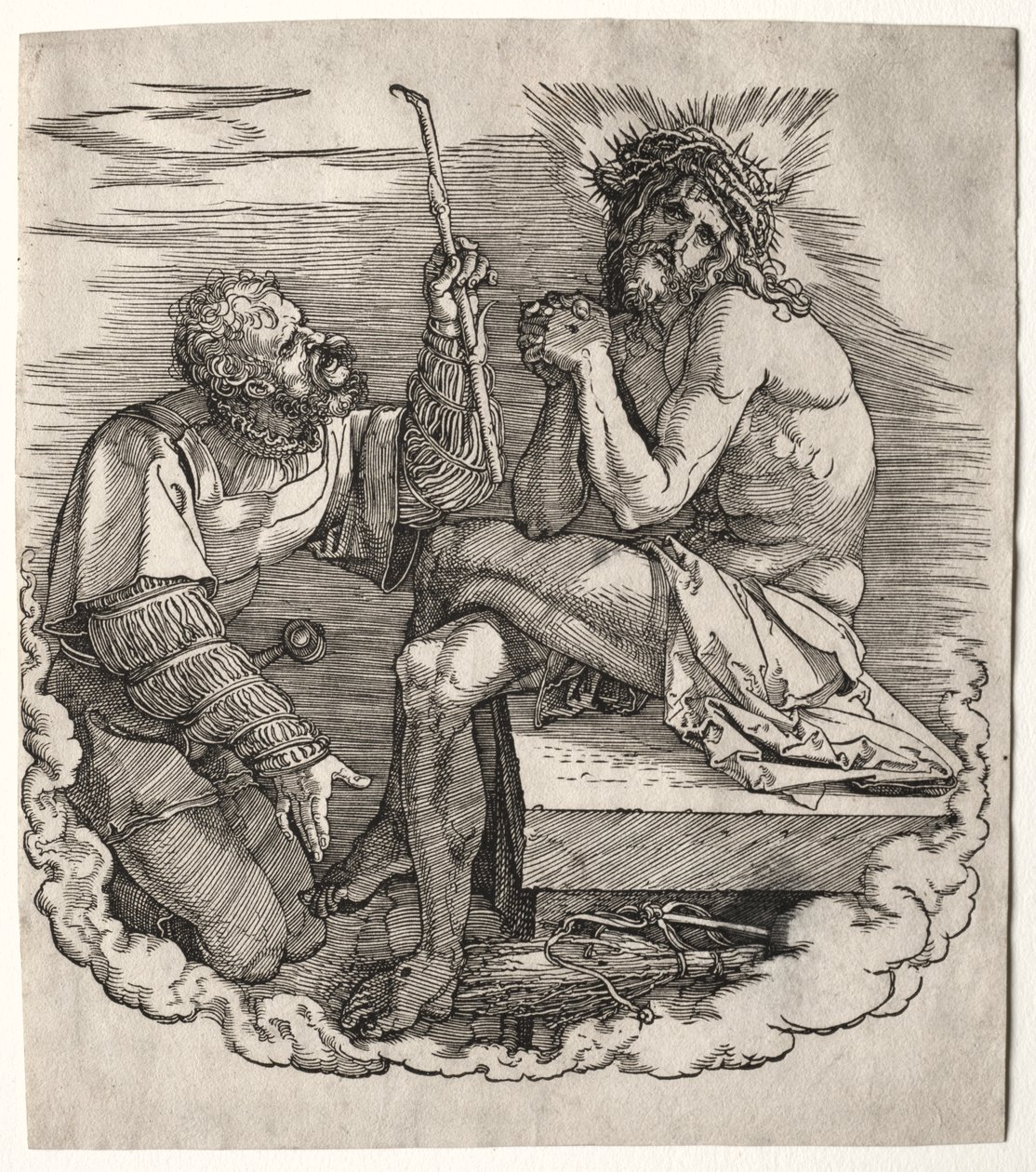 La Grande Passione: Pagina del titolo - Cristo, Uomo dei Dolori da Albrecht Dürer