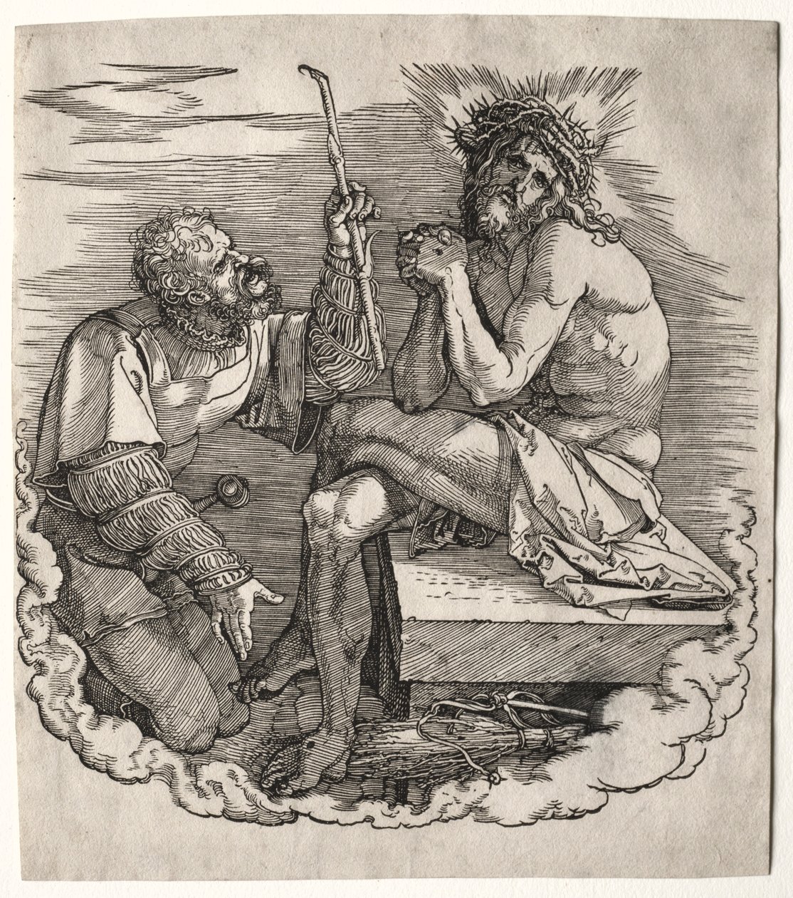 La grande passione: pagina del titolo - Cristo, uomo dei dolori da Albrecht Dürer