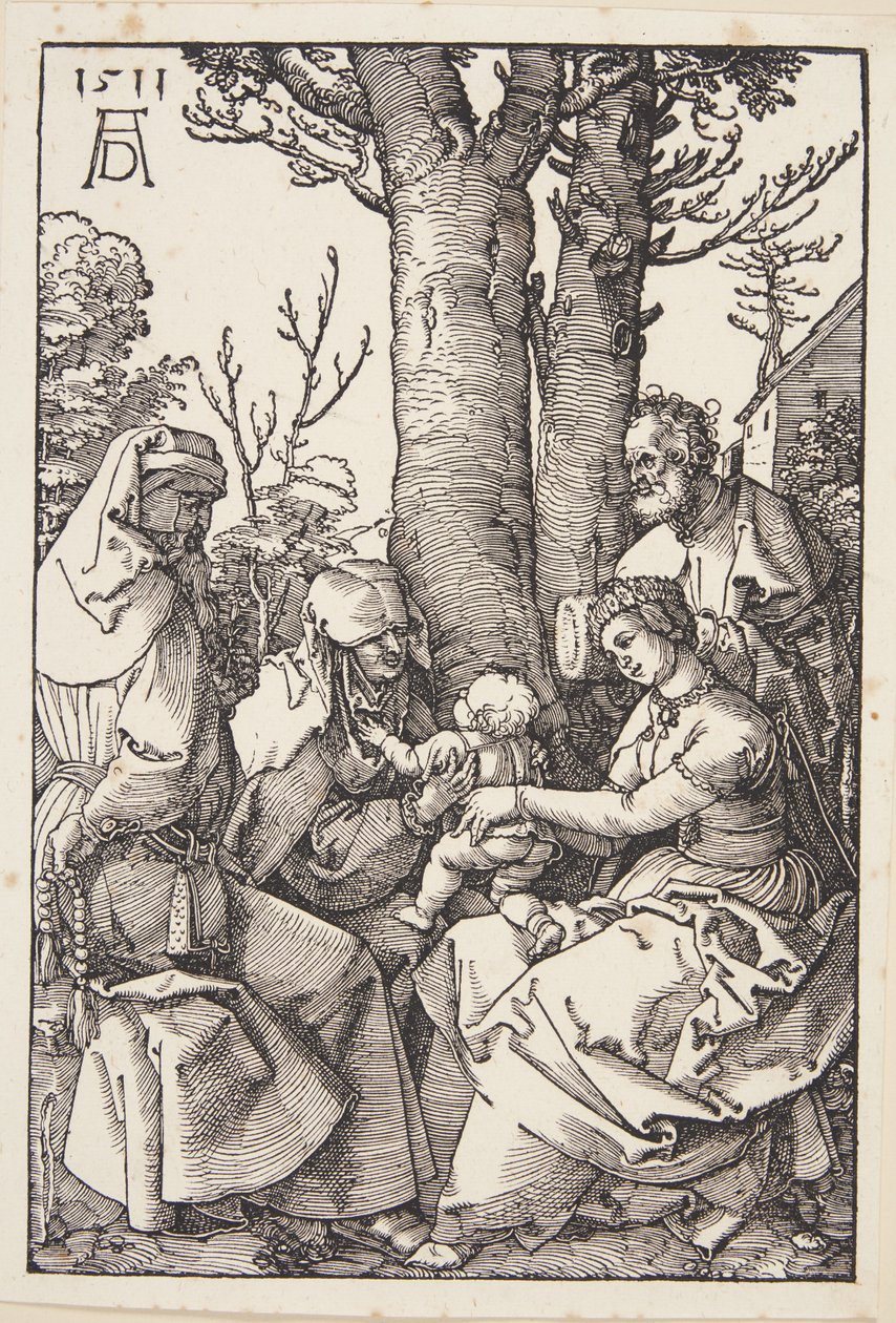 La Sacra Famiglia con Gioacchino e Sant