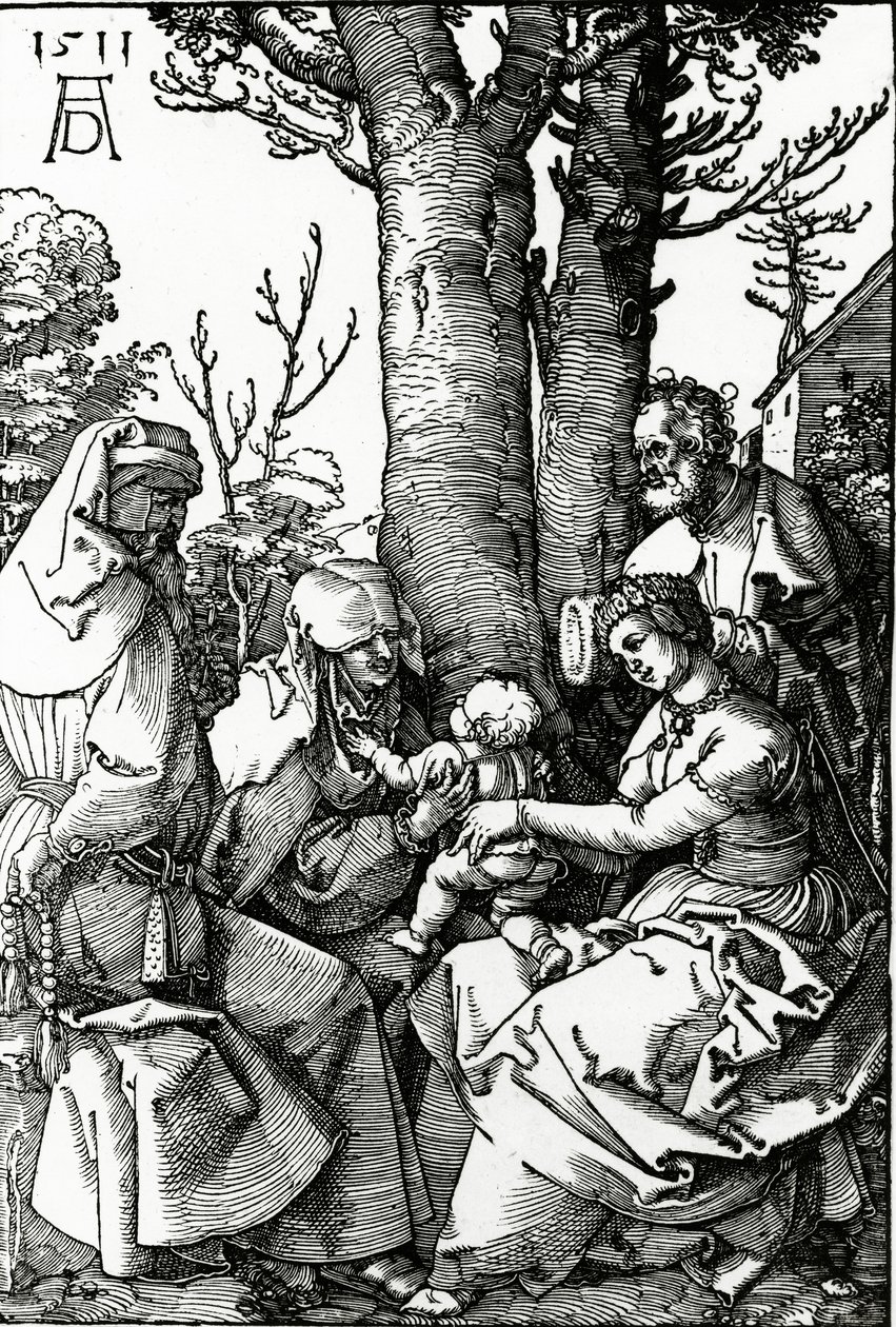 La Sacra Famiglia con Sant