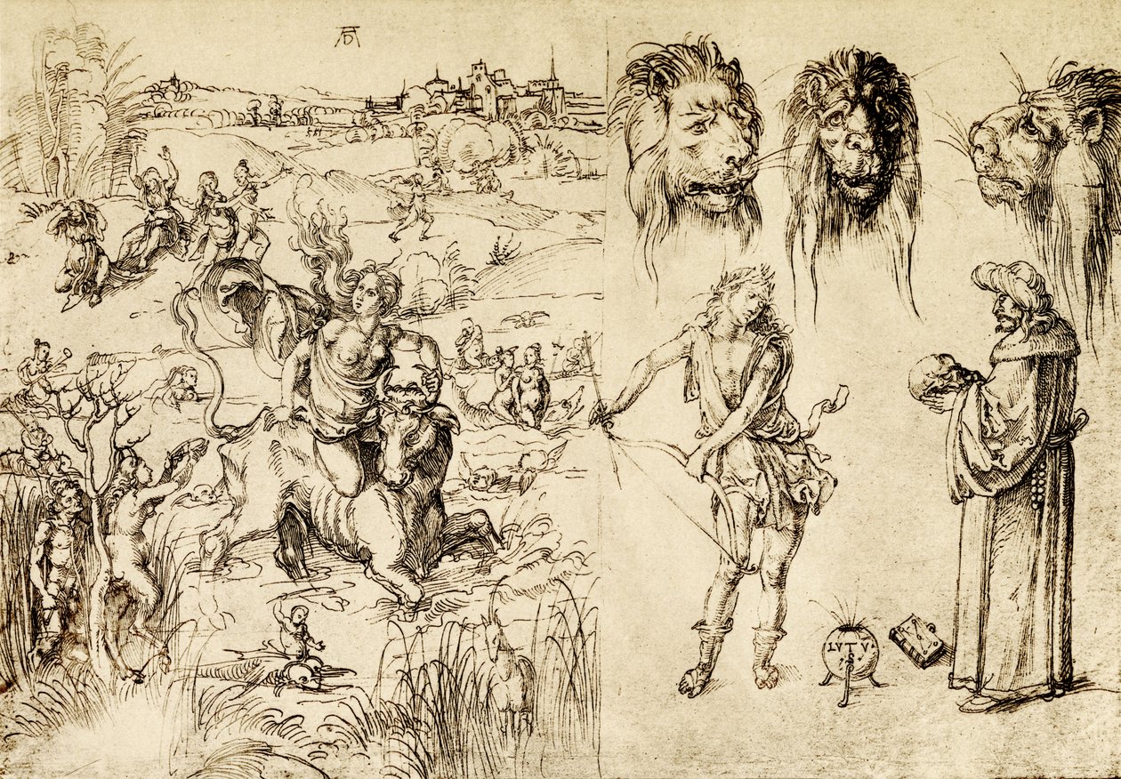 Il rapimento di Europa da Albrecht Dürer