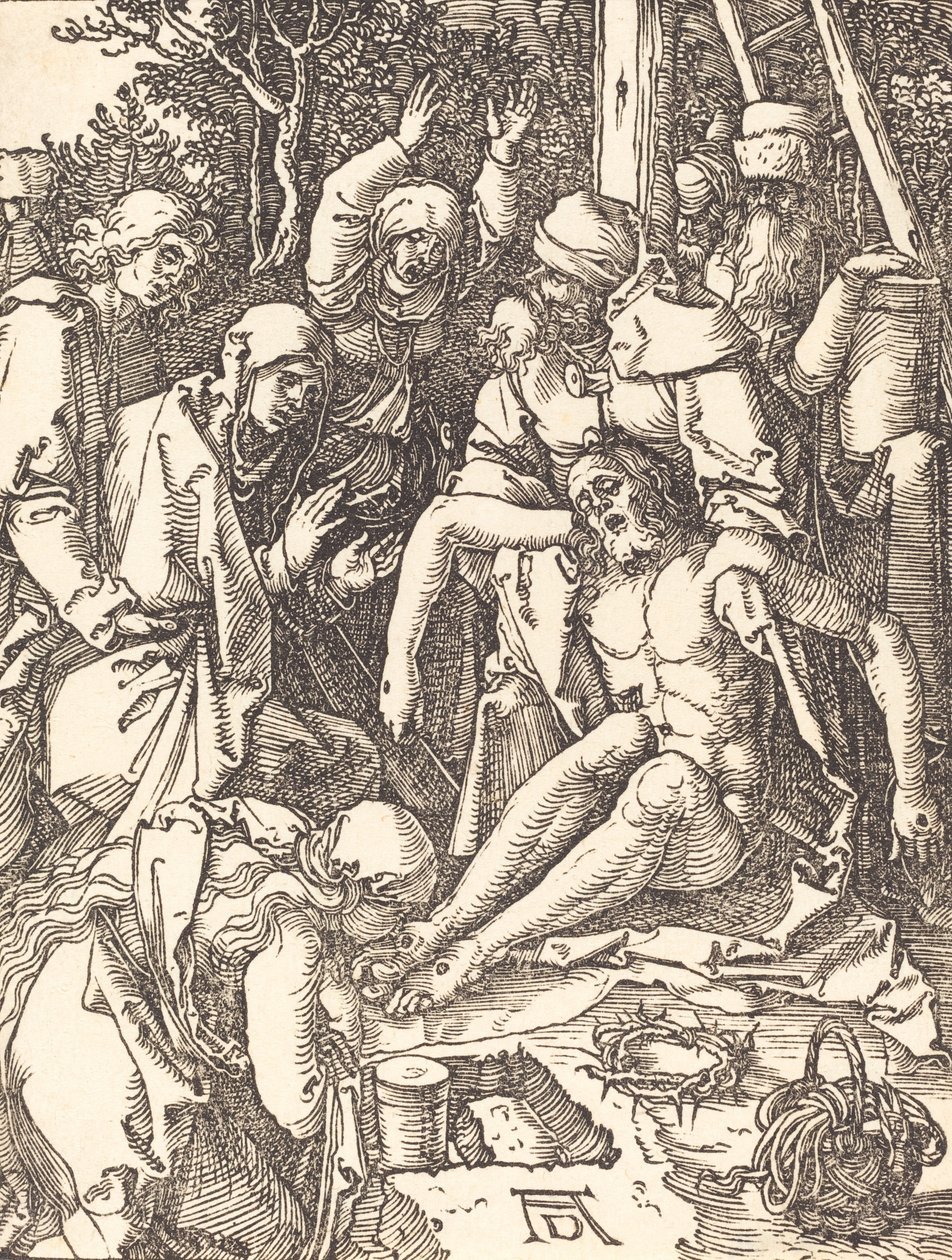 La lamentazione da Albrecht Dürer
